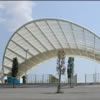 Entrance canopies of the Athens 2004 Olympic Complex