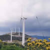 Wind park in Evia, Greece