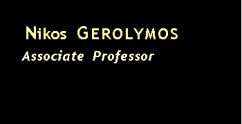 Text Box:     Nikos  GEROLYMOS    Associate  Professor